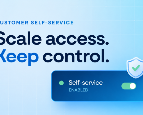 How to roll out customer self-service without losing control of provisioning or billing
